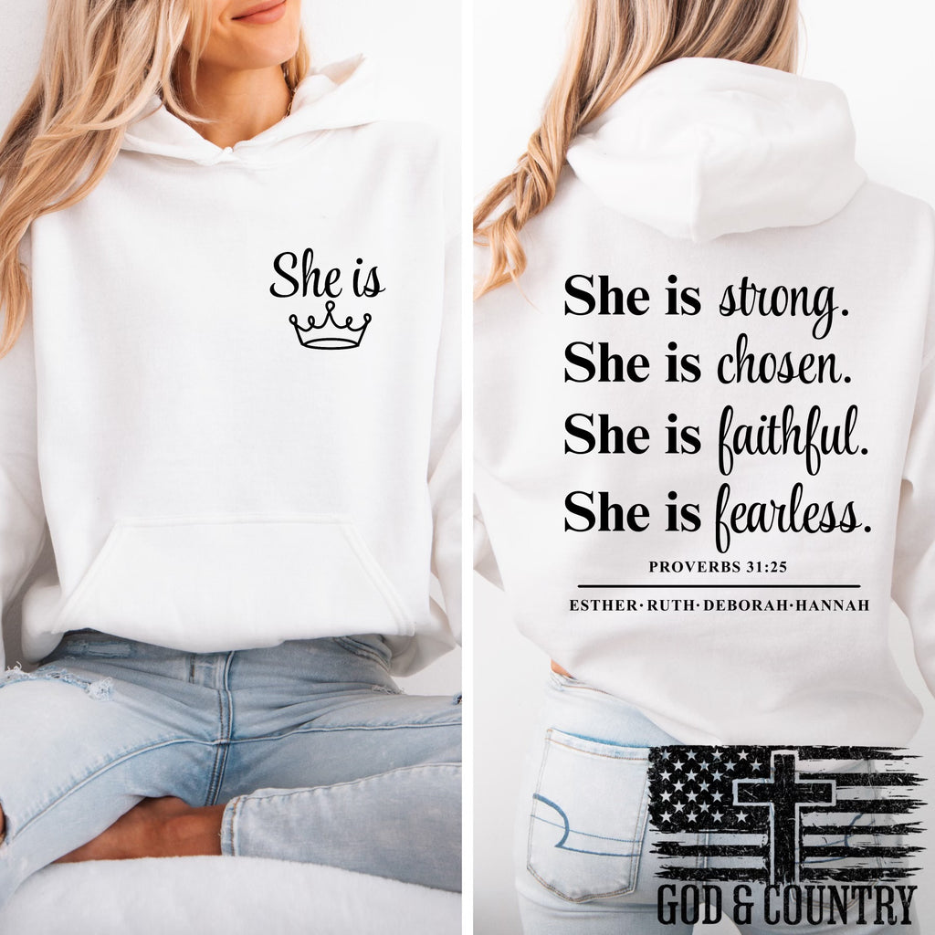 She is