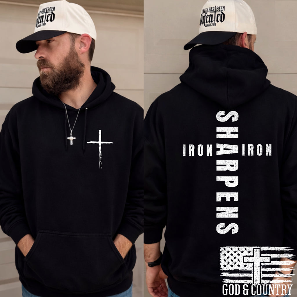 Iron sharpens iron *cross*