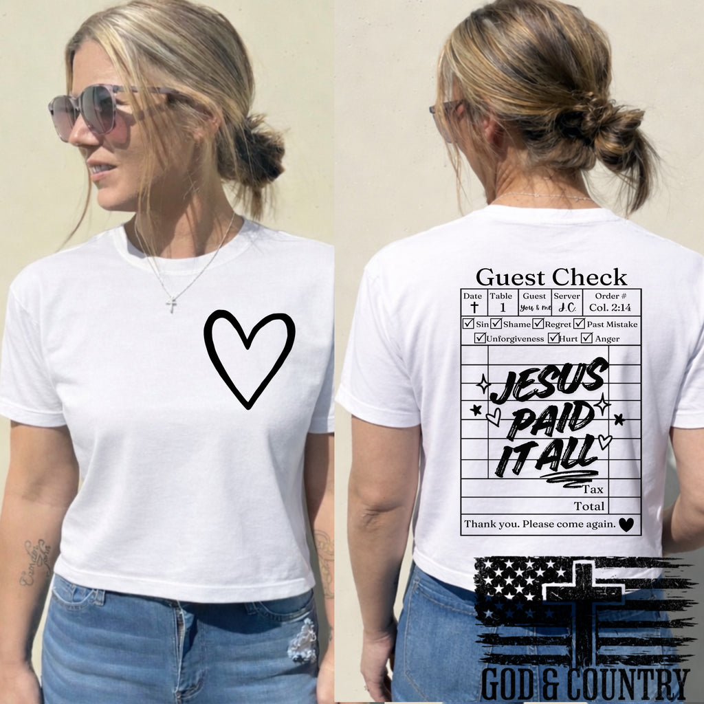 Jesus paid it all
