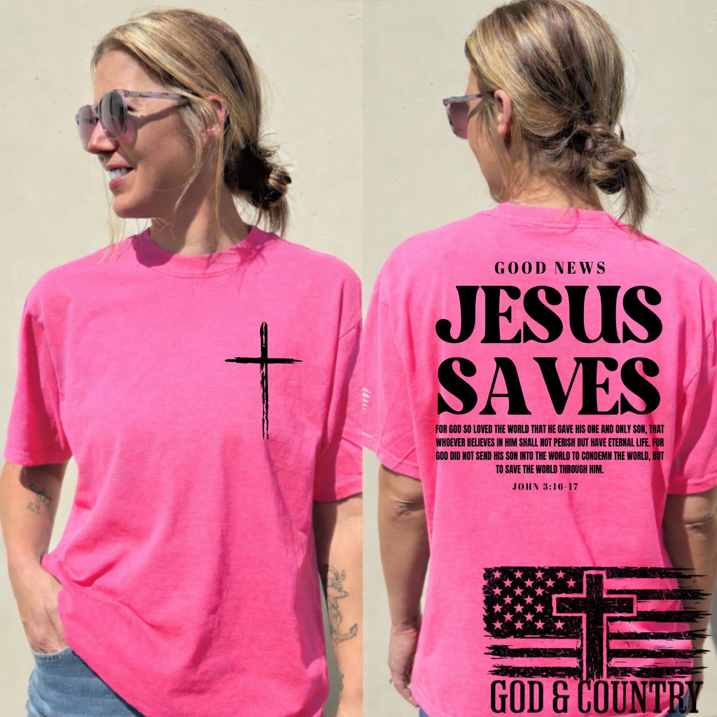 Good news Jesus saves