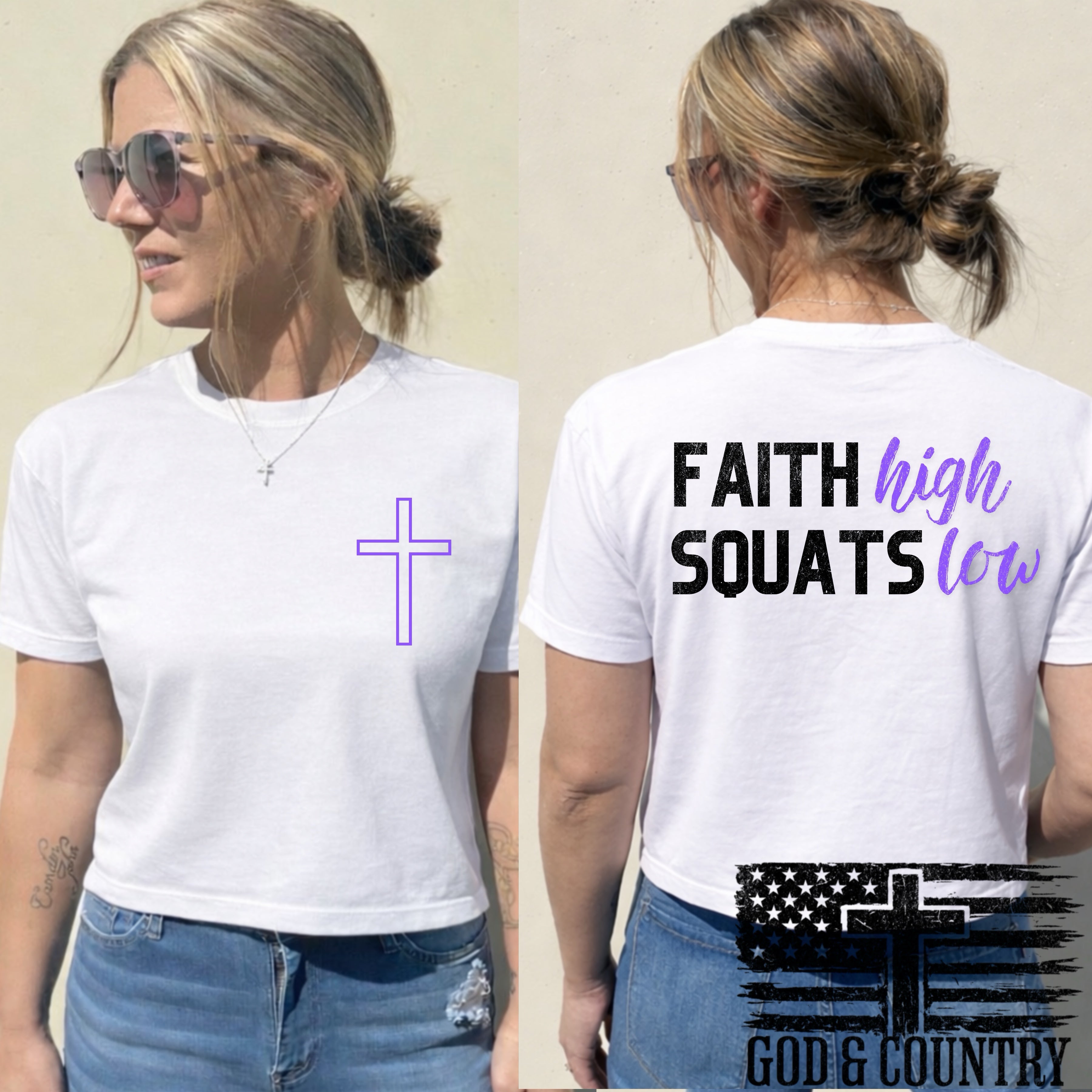Faith high, squats low