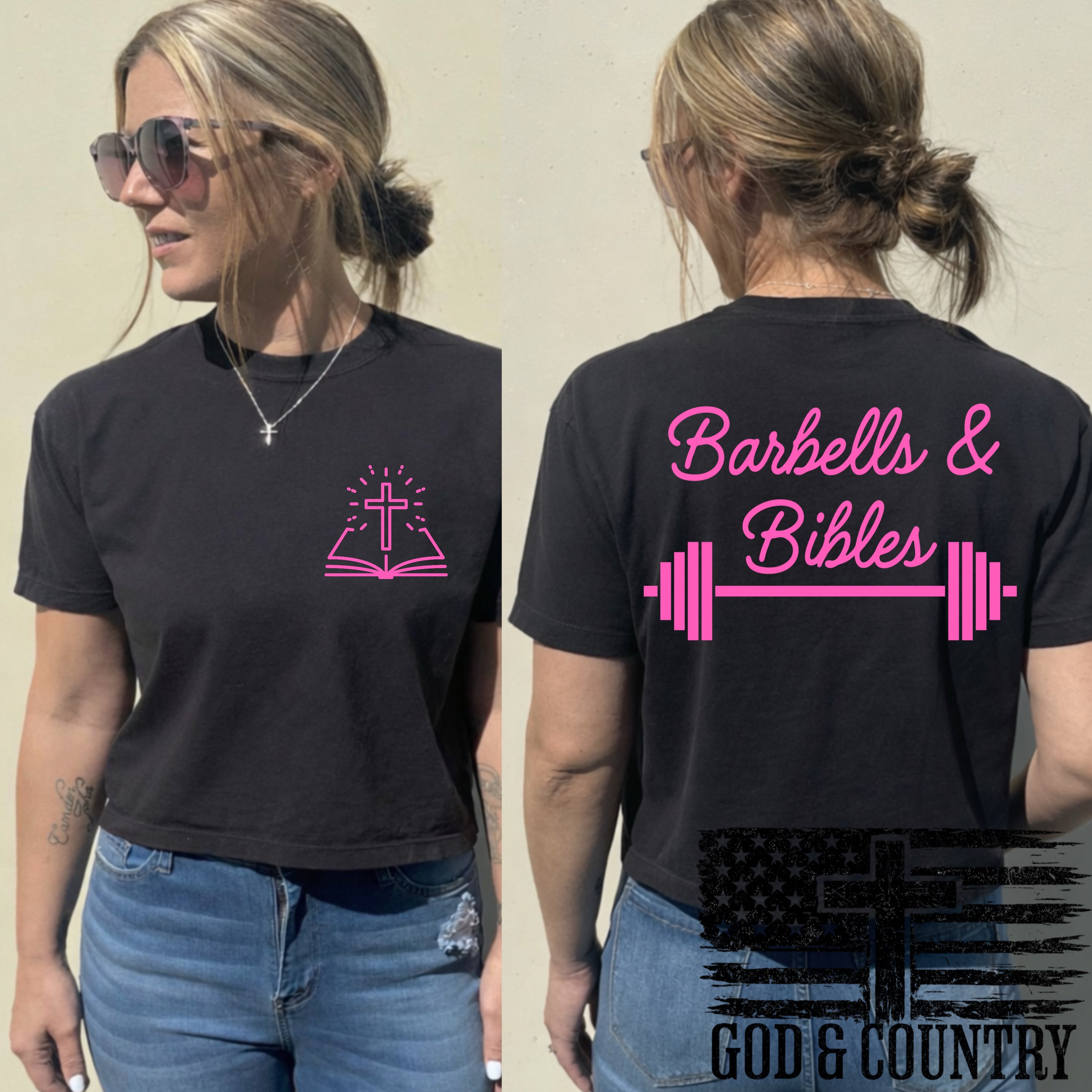 Barbells & Bibles *pink*