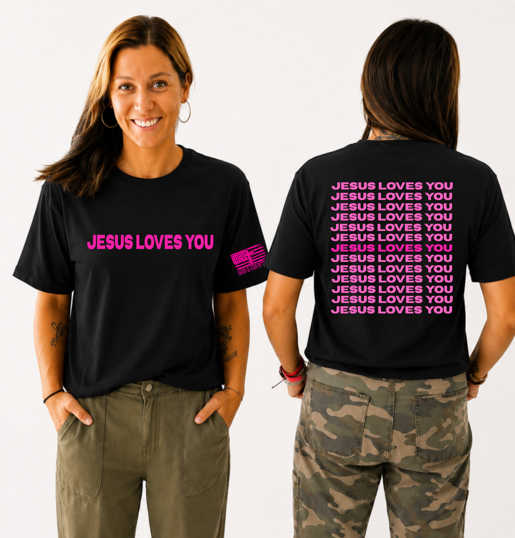 Jesus loves you *multiplied*