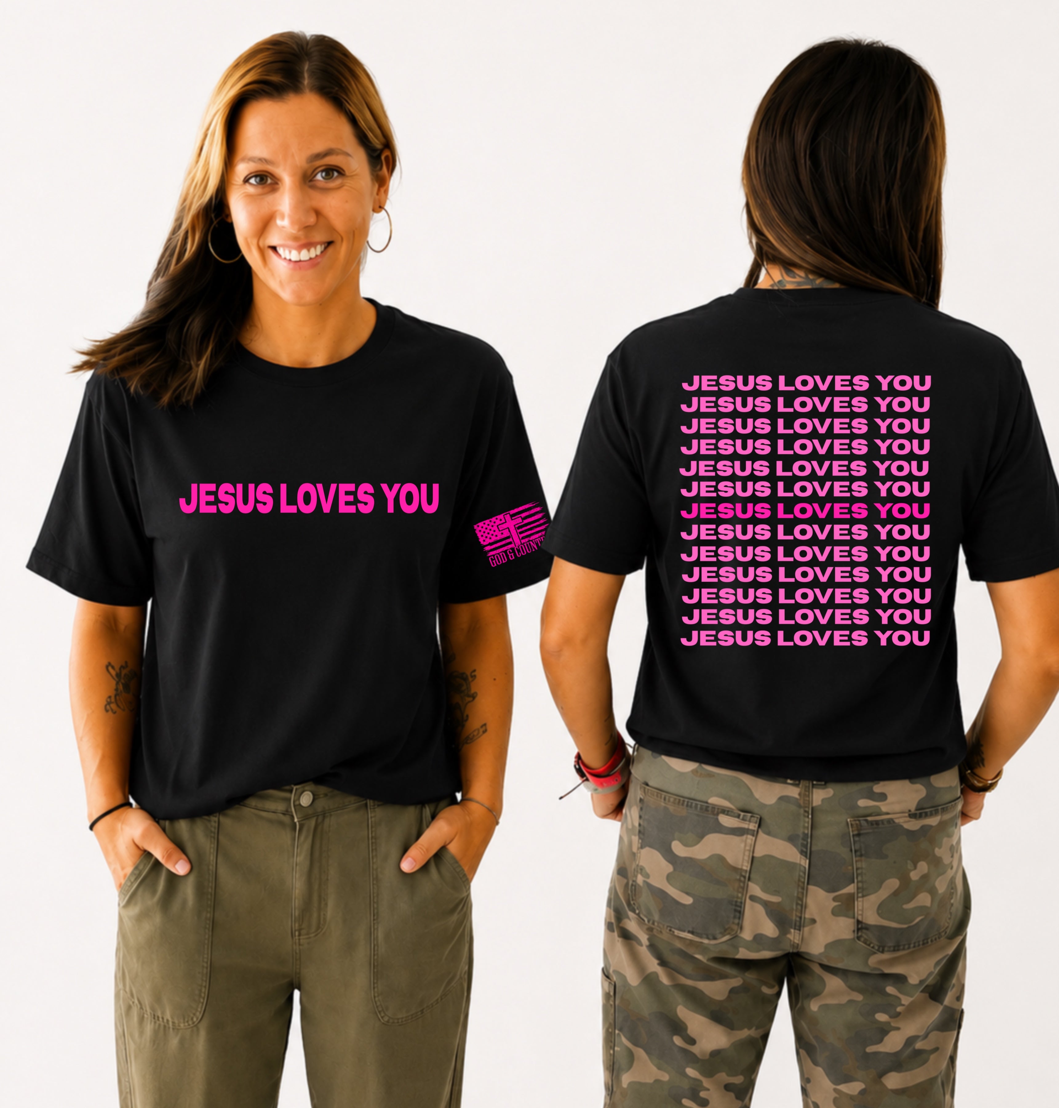 Jesus loves you *multiplied*