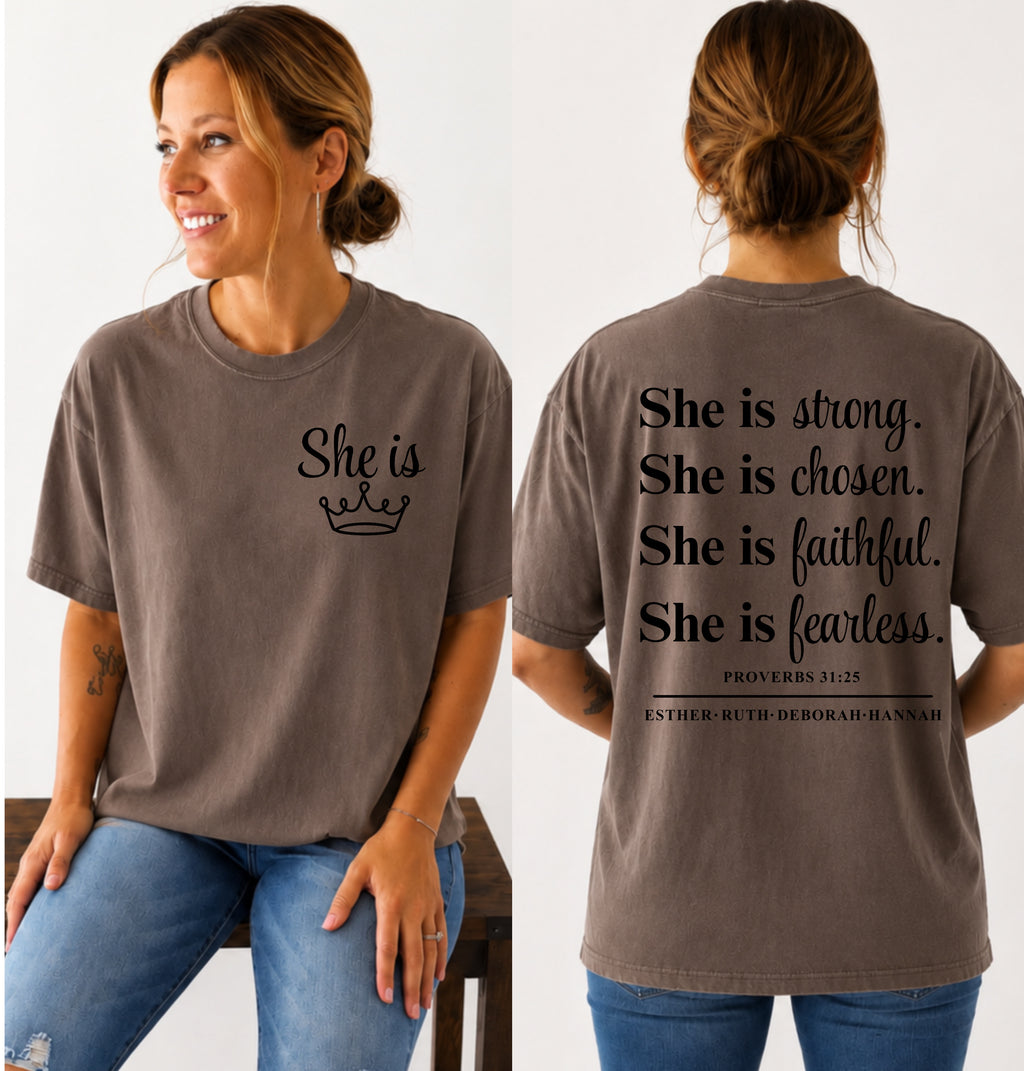 She is