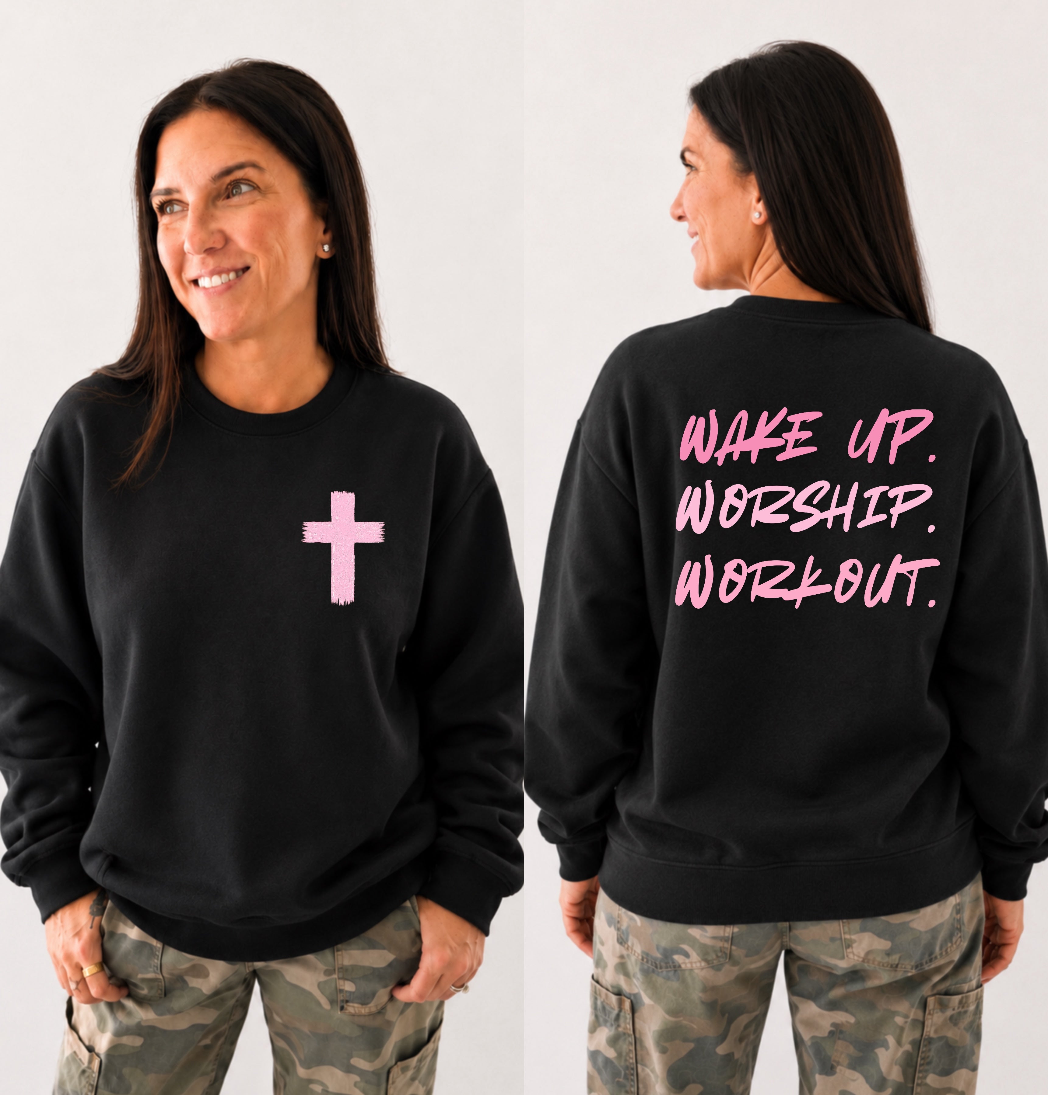 Wake up. Worship. Workout.