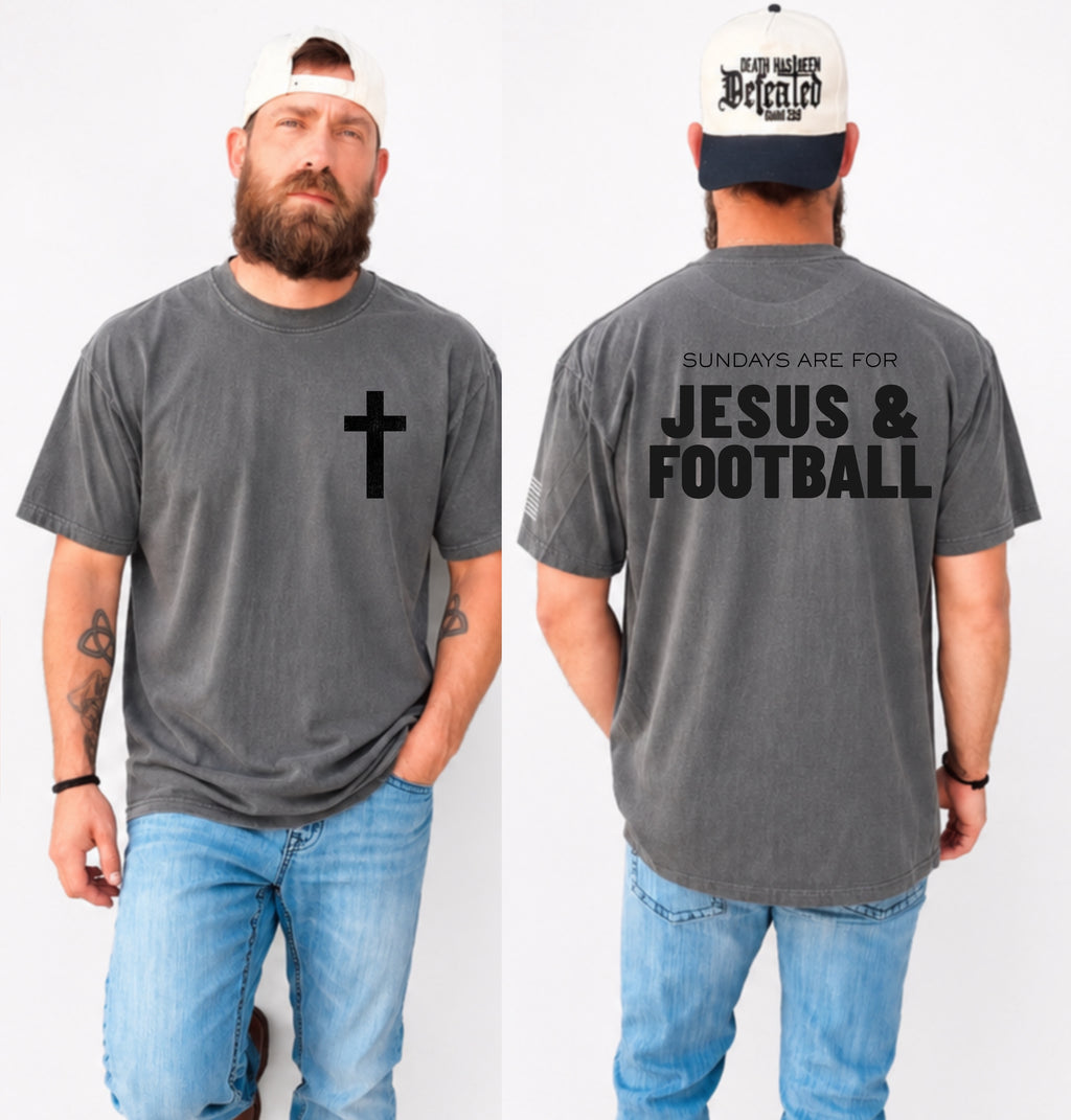Sundays are for Jesus & football