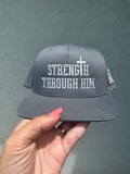 Strength through Him hat
